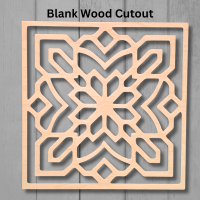 Abstract Pattern Resin Art Templates Abstract Wood Cut Outs Frames Modern Wall Art Craft Blanks Design 4