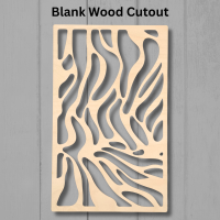 Wave Lines Resin Art Templates Abstract Wood Cut Outs Frames Wavey Lines Wall Art Craft Blanks