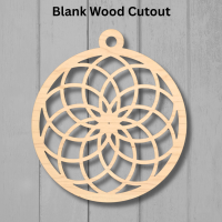 Abstract Suncatcher Wood Template For Resin Design 5