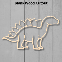 Dinosaur Design 2 Wood Cutout