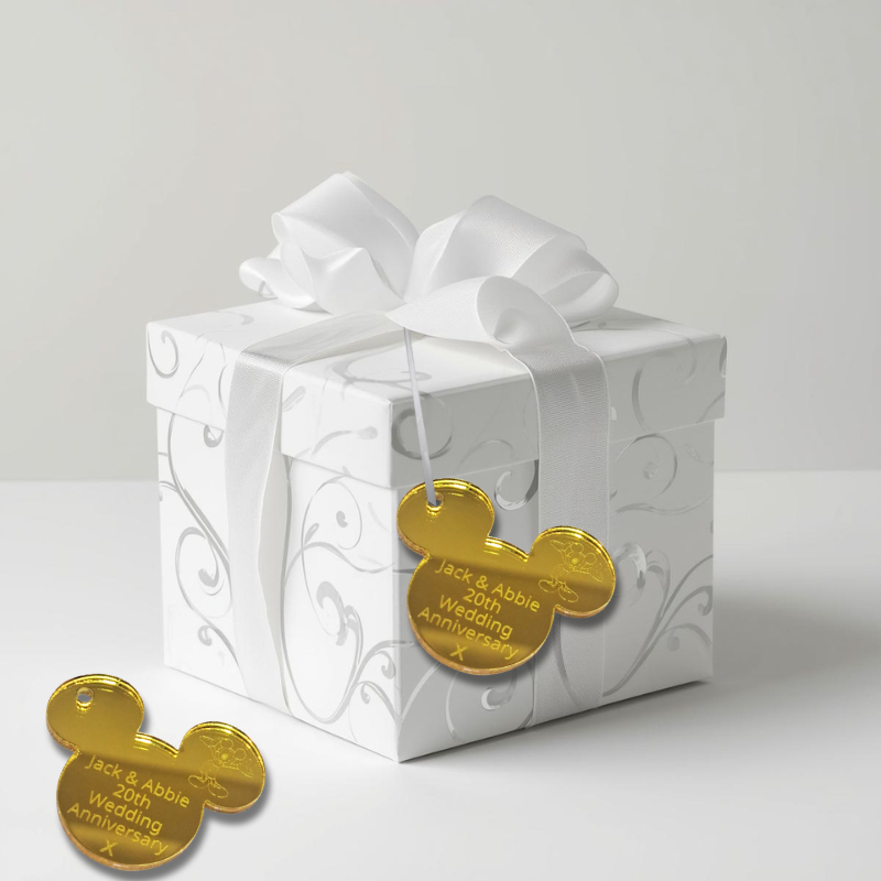 Personalised Disney Gift Tags Personalised Mickey Mouse Birthday Labels Disney Present Name Tags - Image 5