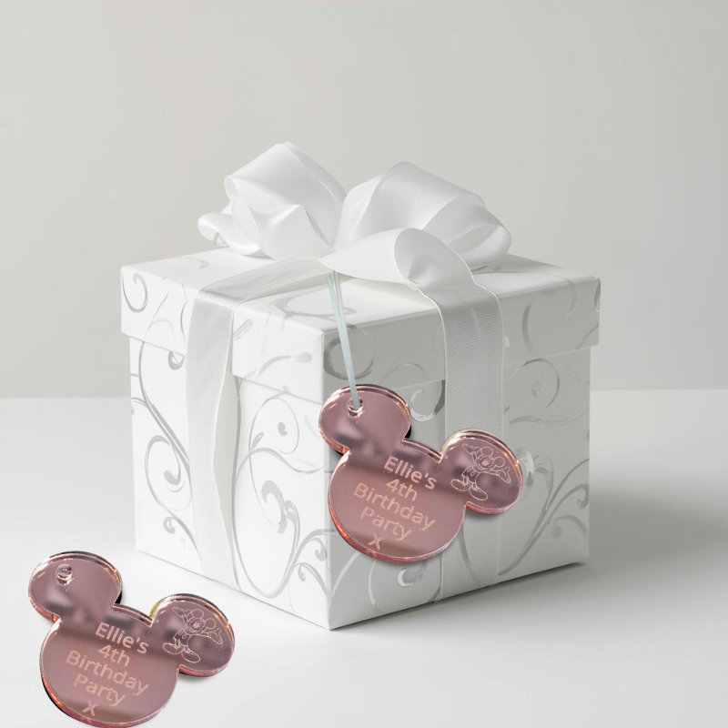Personalised Disney Gift Tags Personalised Mickey Mouse Birthday Labels Disney Present Name Tags - Image 7