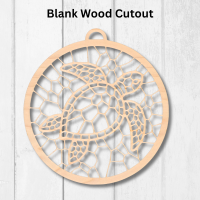 Turtle Blank Wood Cutout