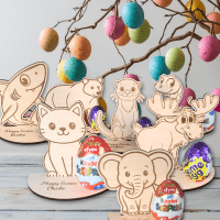 Animal Creme egg and kinder egg holders