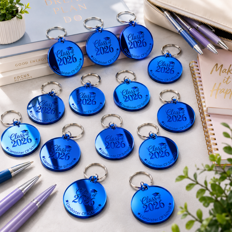 Year 6 School Leavers Personalised Gifts Teacher Pupil Gifts School Leavers 2026 Keyrings, Graduation 2026 Keyrings, Class Of 2026 - Image 5