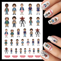 Cartoon Stranger Things Water Decals Design 1