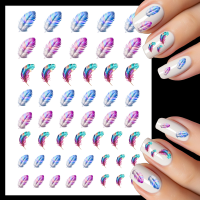Feather Nail Art Water Decals