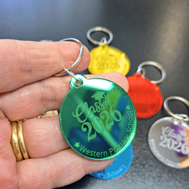 Year 6 School Leavers Personalised Gifts Teacher Pupil Gifts School Leavers 2026 Keyrings, Graduation 2026 Keyrings, Class Of 2026 - Image 4