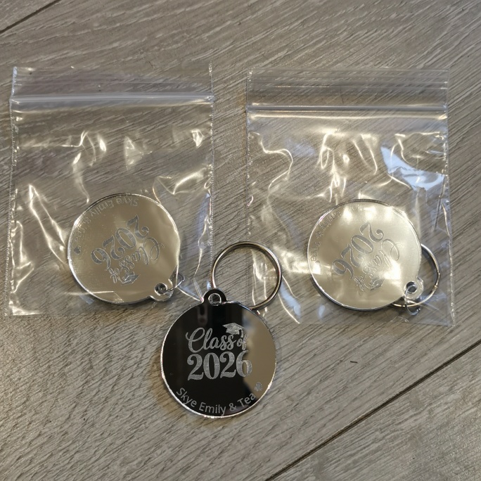 Year 6 School Leavers Personalised Gifts Teacher Pupil Gifts School Leavers 2026 Keyrings, Graduation 2026 Keyrings, Class Of 2026 - Image 11