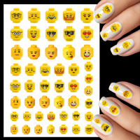 Lego Minifigure Head Water Decals