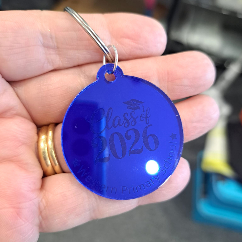 Year 6 School Leavers Personalised Gifts Teacher Pupil Gifts School Leavers 2026 Keyrings, Graduation 2026 Keyrings, Class Of 2026 - Image 2
