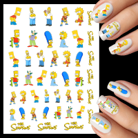 The Simpsons Nail Art Water Decals
