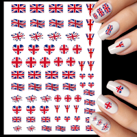 Union Jack Water Decals