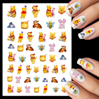 Winnie The Pooh Nail Art Water Decals Design 2
