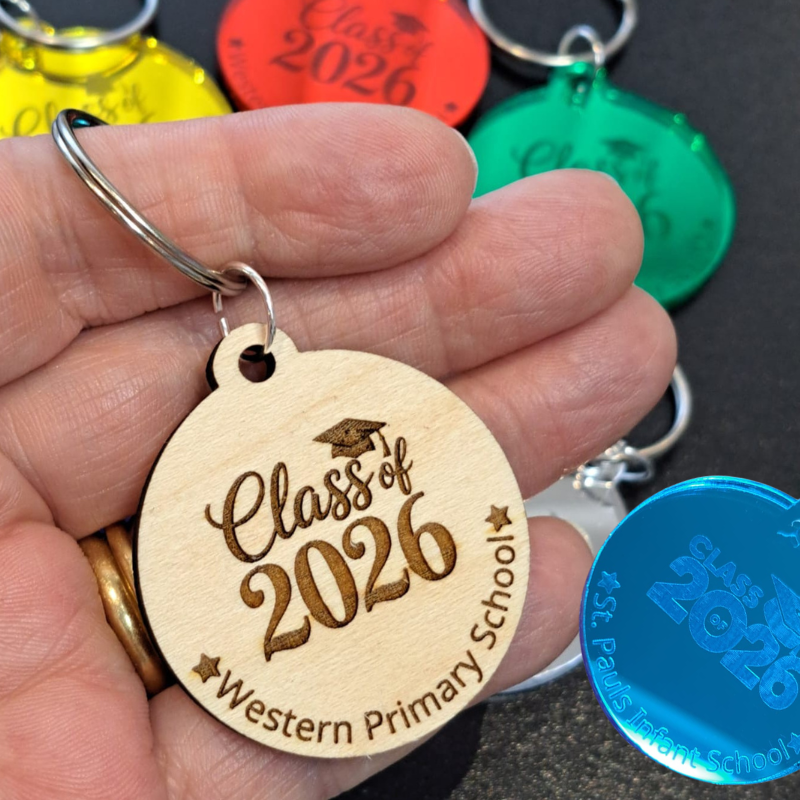 Year 6 School Leavers Personalised Gifts Teacher Pupil Gifts School Leavers 2026 Keyrings, Graduation 2026 Keyrings, Class Of 2026 - Image 7
