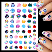 Bubble Nail Art Water Decals
