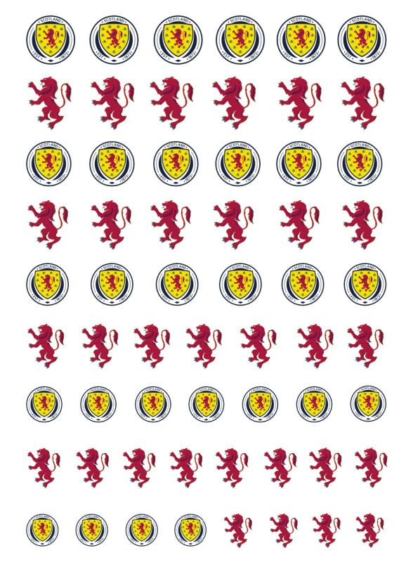 Scotland Football Water Decals, Scotland Badge Football Club Water Slide Decals, Scotland Football Nails, Scotland World Cup 2026 Nail Decals