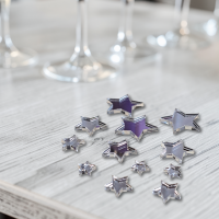 Silver Mirror Stars