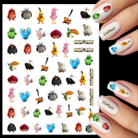 Angry Birds Nail Art Water Decals