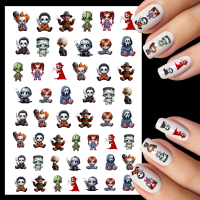 Halloween Scary Movie Water Decals Design 2