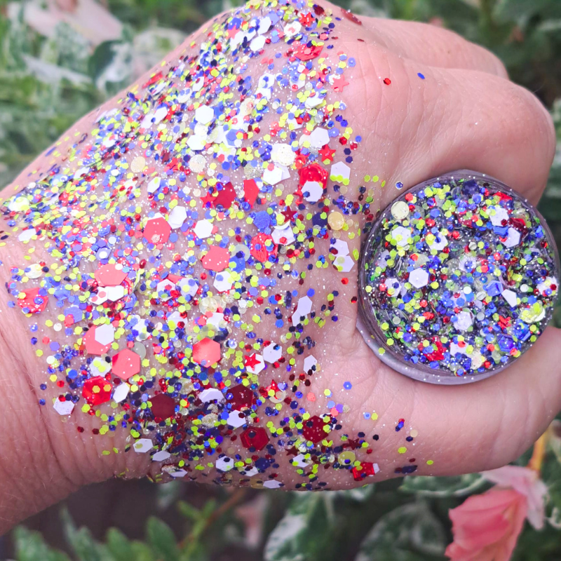 Scotland World Cup Glitter Gel Festival Face And Body Glitter Gel Colour 38, Kids Festival Make Up - Image 2
