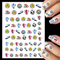 Scotland World Cup Football Water Decals