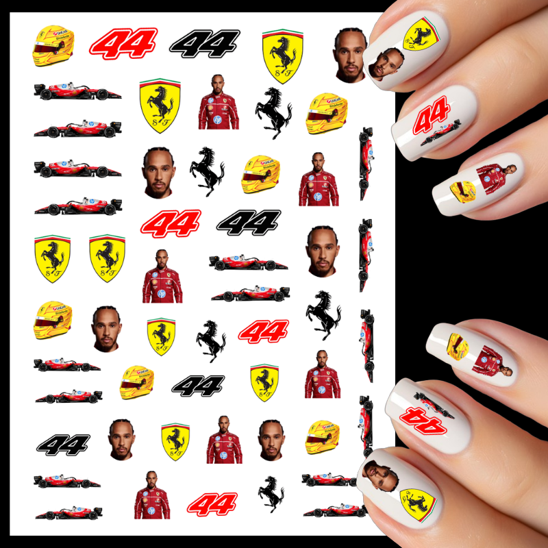 F1 Design 5 water decals