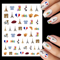 Paris Water Decals
