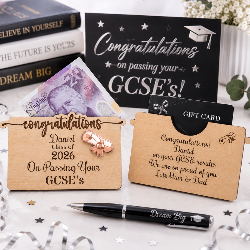 Personalised GCSE Gift Card Holders Personalised Congratulations GCSE Money Holders Class Of 2026 - Image 4