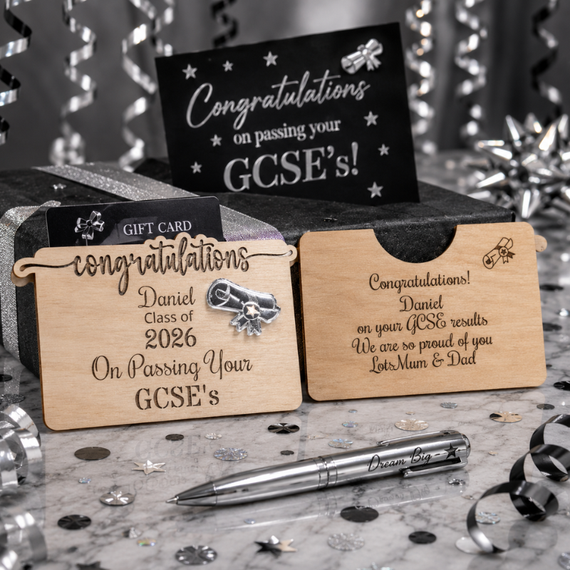 Personalised GCSE Gift Card Holders Personalised Congratulations GCSE Money Holders Class Of 2026 - Image 3