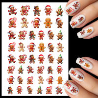 Gingerbread Man Water Decals