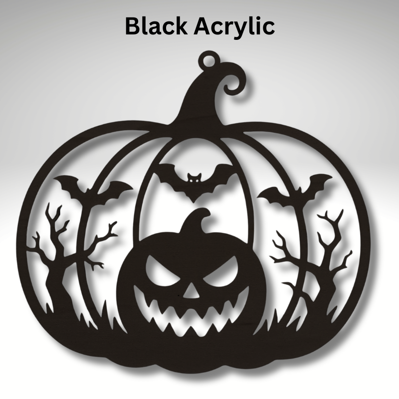 Pumpkin Resin Art Templates Halloween Wood Cut Outs Halloween Pumpkin Suncatcher Craft Blanks - Image 3