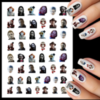 Halloween Movie Characters water decals