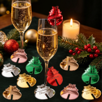 Christmas Pudding Drinks Name Tags