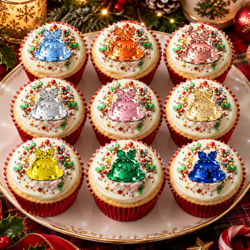 Christmas Pudding Cake Topper